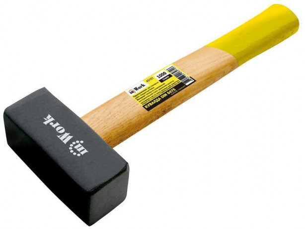 44544      Кувалда 1.0кг дерев. ручкой DIN 6475  InWork  <45101>