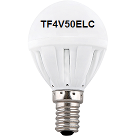 25963      Лампа LED Ecola G45 Шар E14  5W 4000K 75х45 Light TF4V50ELC  <523426>