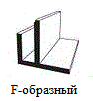 10653 Профиль пластик. 8мм " F " Белый W-TECH (6м/3м.пог)