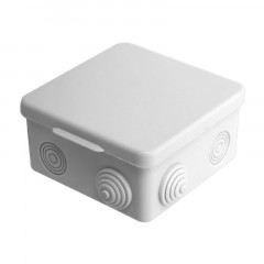47770   Коробка распред.  80*80*50мм IP54 7вход Белая TDM<SQ1401-0112>