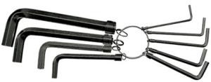 21041 Набор ключ. имбус. (9шт) TORX коротк., на кольце //SPARTA 112667