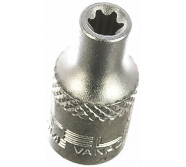 42327 Головка торцовая 1/4", Е6, CrV STELS <13865>
