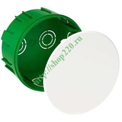 17720      Коробка распред. D=100*50мм крышк. IP30 Schneider IMT35121 д/спл. стен IP30