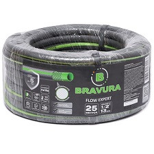 22757 Шланг полив. d- 1/2" (25м) Bravura Flow Expert Grey 216725/ шт