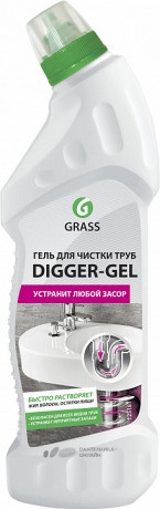 15823      Чист ср-во д/сток.канализ. КРОТ "GRASS DIGGER ГЕЛЬ 750мл/ 125181