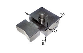 39146      Выключатель №164 бочонок малый (VEGA, ЭЛПРОМ) DKP-5A 250V