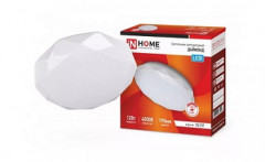 61975      Светильник LED "IN HOME ДАЙМОНД" DECO (Круг) 18Вт 230В 6500k 1620лм 230x55мм <3655>