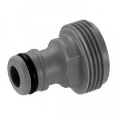 53370   Коннектор пластиковый 1/2" шланг с  Н.Р. 1/2" быстросъем / арт 48