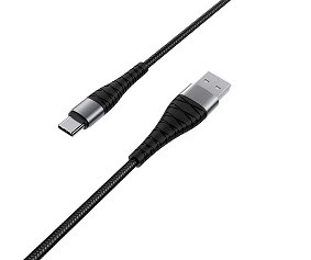 51284 Дата-кабель BOROFONE BX32 USB(A)штек. - Type-C штек. 0.25м Munificent черн. <407880>