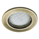 Светильник встр. Ecola MR16 GU5.3 DL90 плоск.Черный.МАТ 30х80 Light FU1621EFY