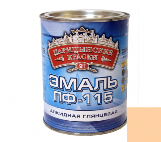 21264      Эмаль ПФ-115 Кремовая 2,7кг Царицынские  <32039>