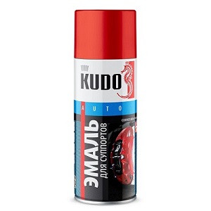 16796      Аэрозольная эмаль для суппортов KUDO 5211 Красная 520мл