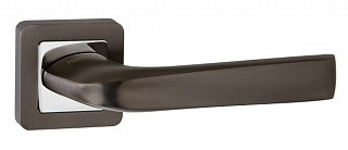 18386 Ручка раздельная SATURN QR GR/CP-23 графит/хром
