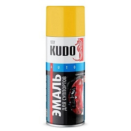 16798      Аэрозольная эмаль для суппортов KUDO 5213 Жёлтая 520мл