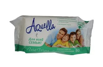 01234      Салфетки влажн.  15шт YOUR IDEAL/ AQUELLA/ AURA/ ассортим/ уп