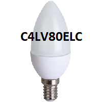22328      Лампа LED Ecola Свеча Е14 8W 4000K 100х37/ C4LV80ELC <556579>