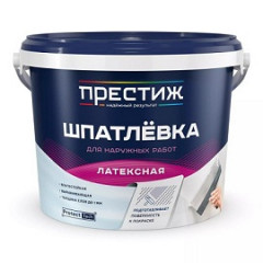 49074       Шпатлевка акрил латекс ПРЕСТИЖ 3,0кг <01-164-001-030>