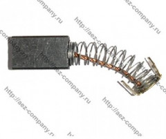 29002      Щетки угольные 6х10х17мм, пруж., пятак, зацепы №450 (Greapo PQA 180c 1200Wt) (2шт)