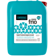 50948   Добавка противоморозная Cemmix CemFrio 5 л д/строит.растворов