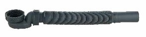 52557   Гофра НИЗКАЯ д/ ДУШ. сифона КЛИК-КЛАК СЕРАЯ с отстойником DK-472 №464В
