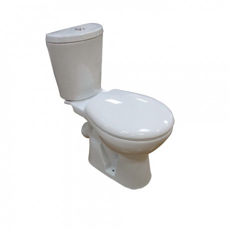 07372   Компакт Cersanit JUST 2-й сорт, выпуск 45*, 1кн. низ,.сиденье ПП