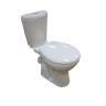 07372   Компакт Cersanit JUST 2-й сорт, выпуск 45*, 1кн. низ,.сиденье ПП