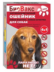 38499   Ошейник БИО (собака) "БиоВакс"