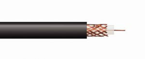 09671      Кабель ТВ RG-6U+CU 64% 75 Ом (медь) ЧЕРНЫЙ REXANT 01-2222 (б.100м) м