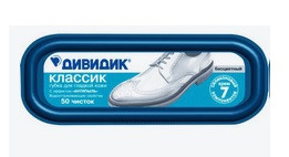 58369         Губка полиров. д/обуви Бесцветн. ДИВИДИК