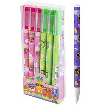 59359   Ручка Пиши-Стирай Гелевая Синяя 0,5мм Yalong Ягоды <YL222609>