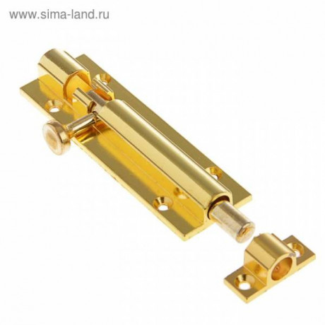 31207      Шпингалет 110мм 01-87-007 "Милан"  PB Золото