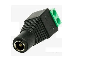 54348 Разъем питания DC гнездо 2,1х5,5мм с клем.колод. PROconnect <14-0315-4>