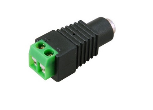 54348 Разъем питания DC гнездо 2,1х5,5мм с клем.колод. PROconnect <14-0315-4>