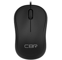 35814 Мышь проводная USB CBR CM 106 Black 1.5м <603488>