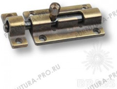 31208      Шпингалет 110мм 01-87-008 "Милан" AB Бронза